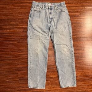 Vtg 90s Levi's 550 Relaxed Fit Jeans Men's 33x32.5” Light Wash Denim Nicaragua